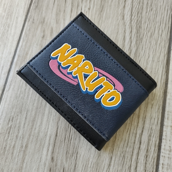 NEW Naruto anime wallet blue and black - Picture 4 of 4